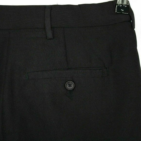 Edwards Easy Fit Uniform‎ Work Pants Black UL 8793-010 Unhemmed Size 6 - Picture 10 of 12